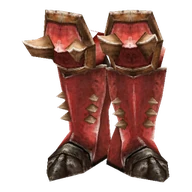 Crimson Skull Boots